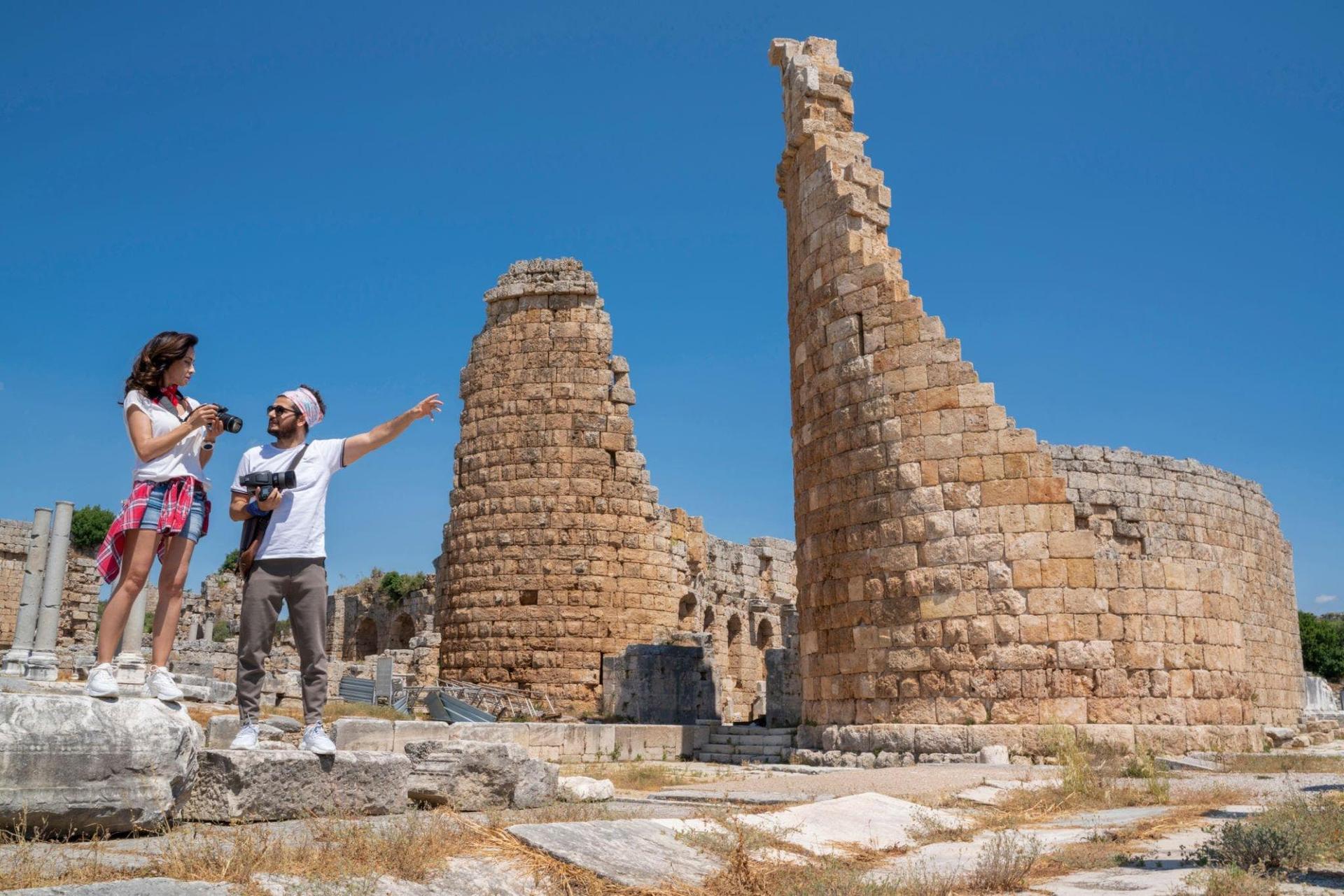 Perge, Aspendos & Side Tour from Antalya