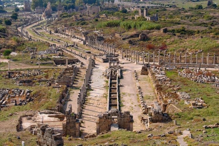 Perge, Aspendos & Side Tour from Antalya